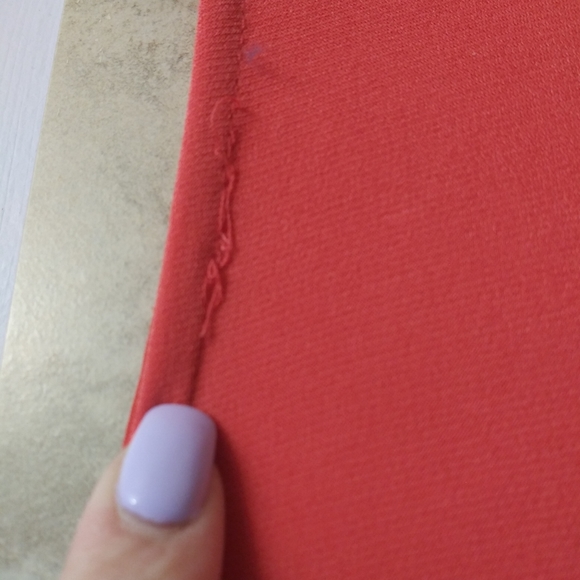 Ny Collection LG coral flowy fly away blouse tank - Picture 5 of 5